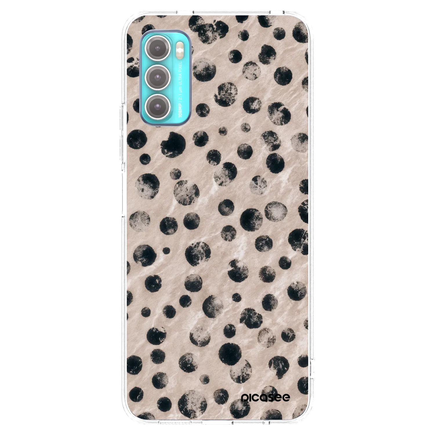 Picasee Motorola Moto G60 Hülle - Transparentes Silikon - Inked