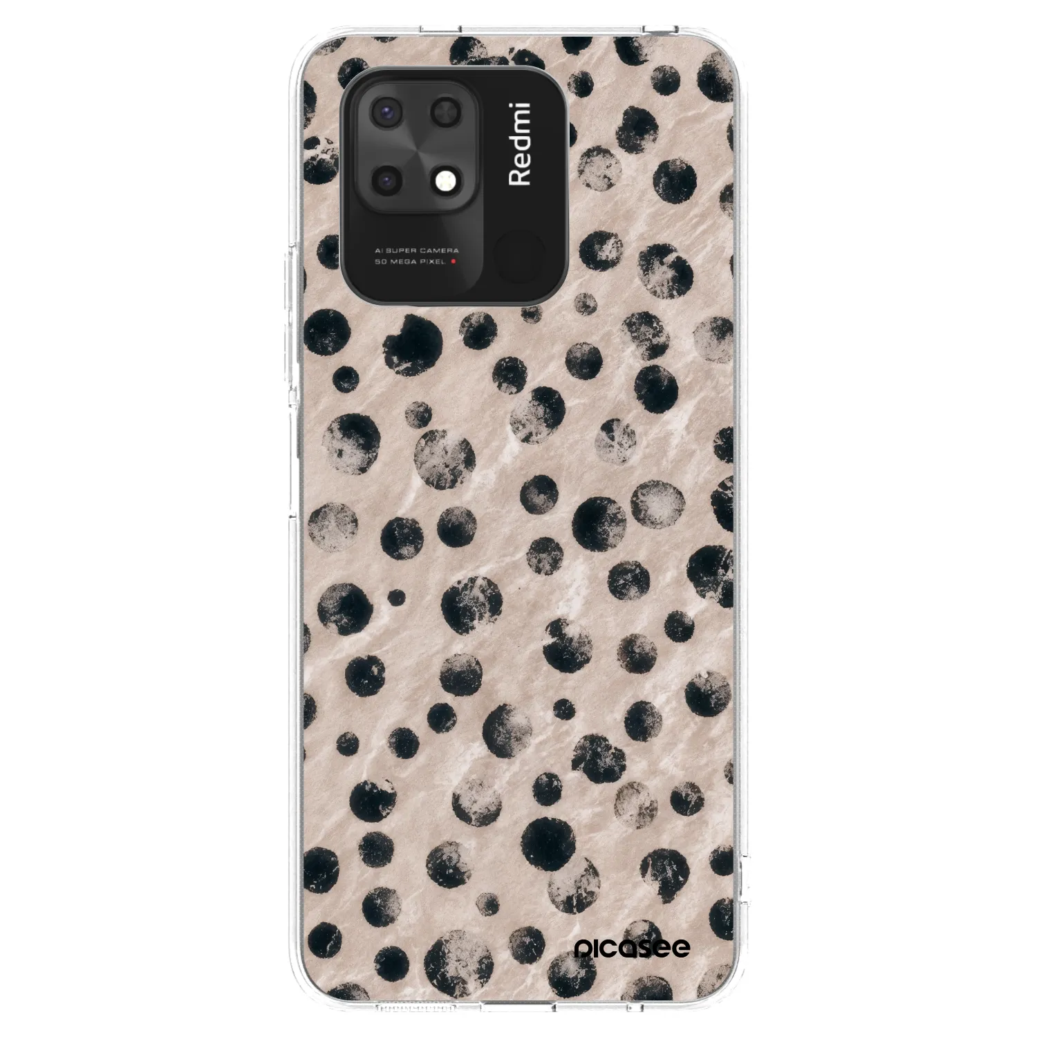 Picasee Xiaomi Redmi 10C Hülle - Transparentes Silikon - Inked