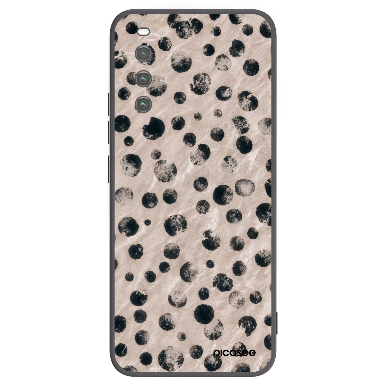 Picasee Sony Xperia 10 IV 5G Hülle - Schwarzes Silikon - Inked