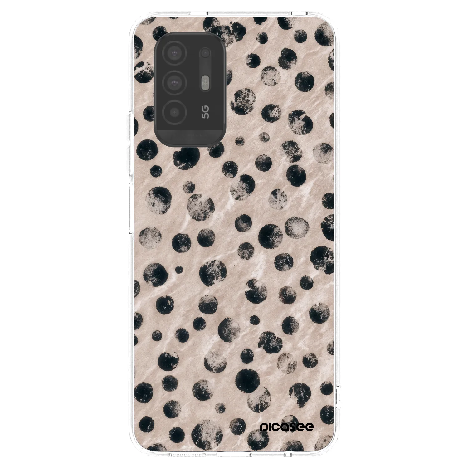 Picasee OPPO A94 5G Hülle - Transparentes Silikon - Inked