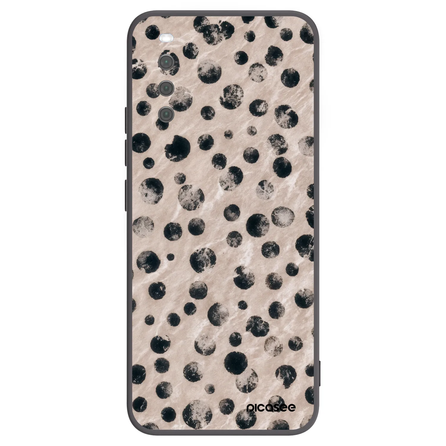 Picasee Sony Xperia 10 III Hülle - Schwarzes Silikon - Inked