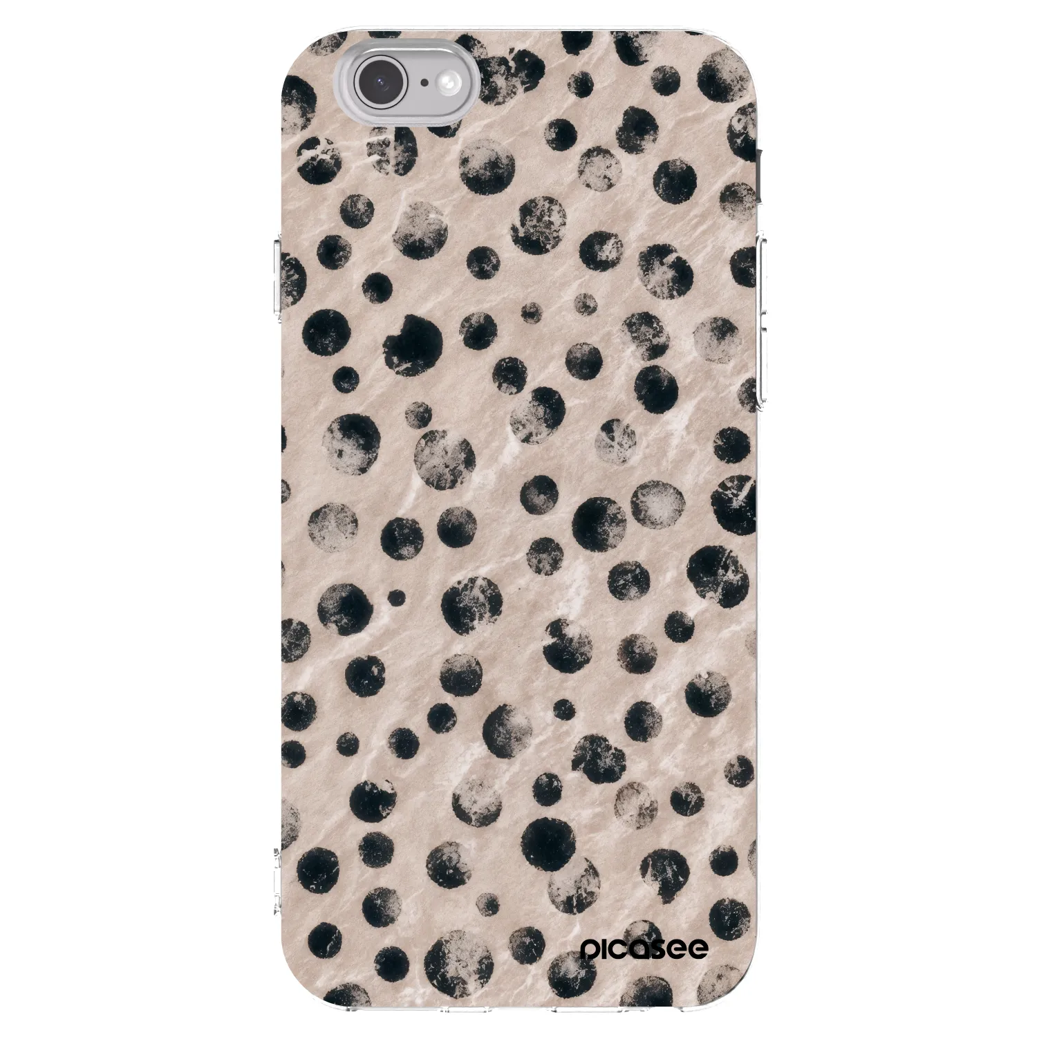 Picasee Apple iPhone 6/6S Hülle - Transparentes Silikon - Inked