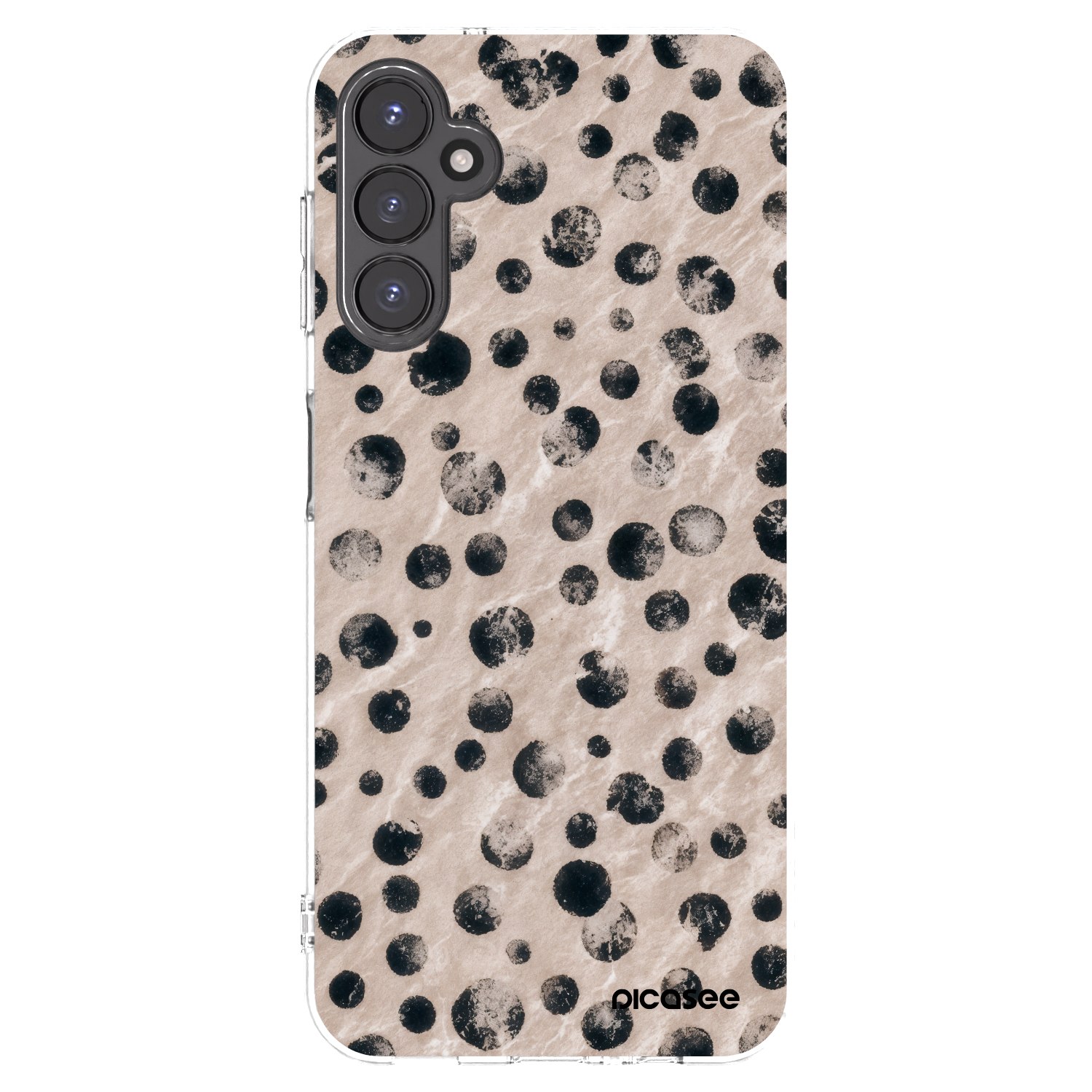 Picasee Samsung Galaxy A14 4G A145R Hülle - Transparentes Silikon - Inked