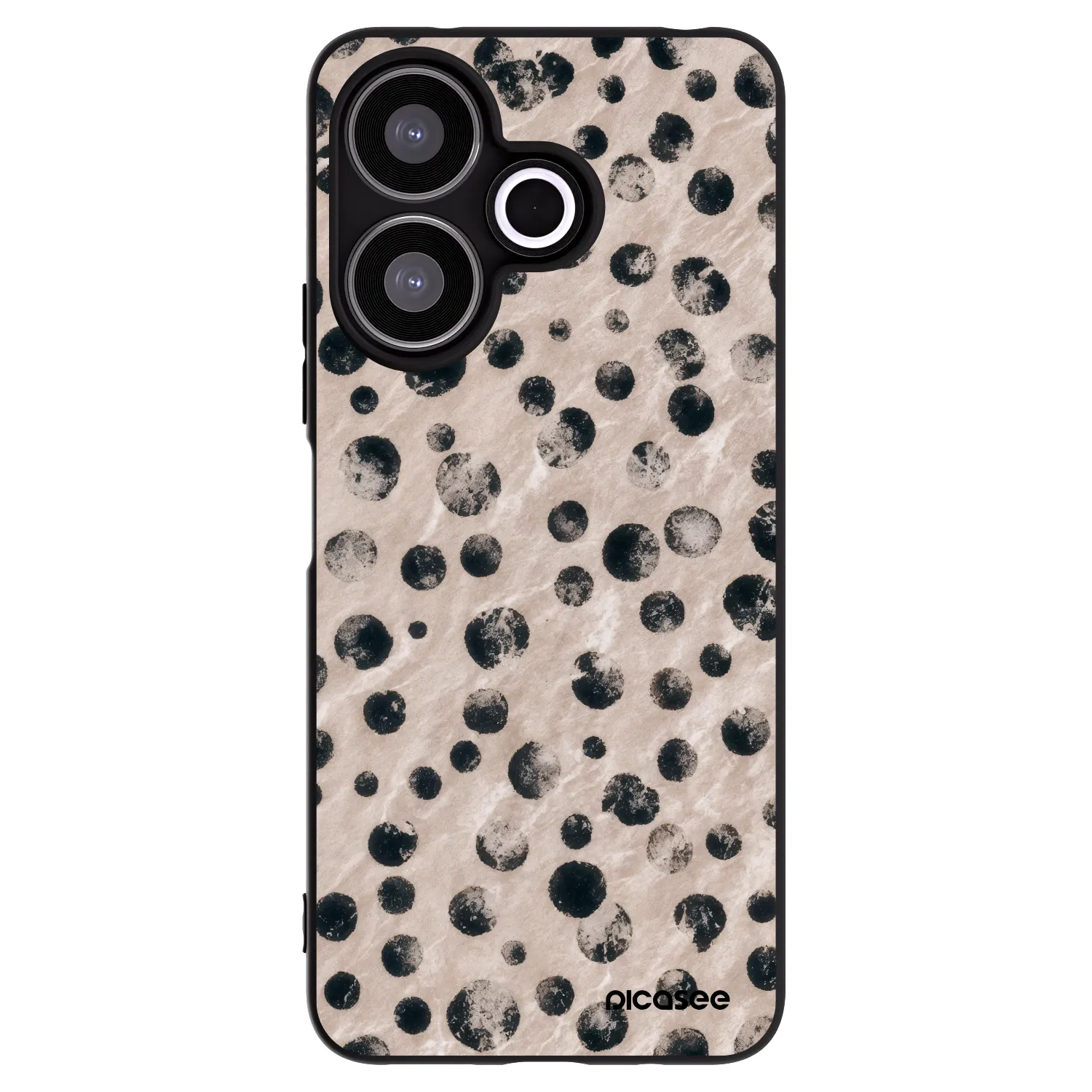 Picasee Xiaomi Redmi 13 4G Hülle - Schwarzes Silikon - Inked