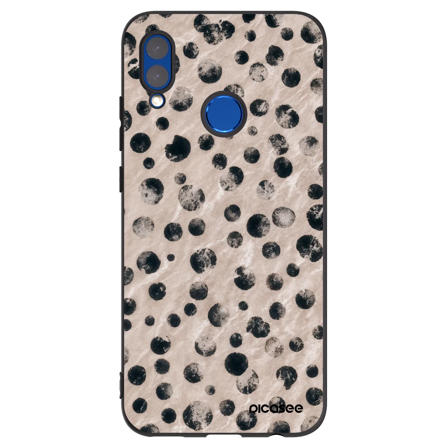 Picasee Huawei P Smart 2019 Hülle - Schwarzes Silikon - Inked