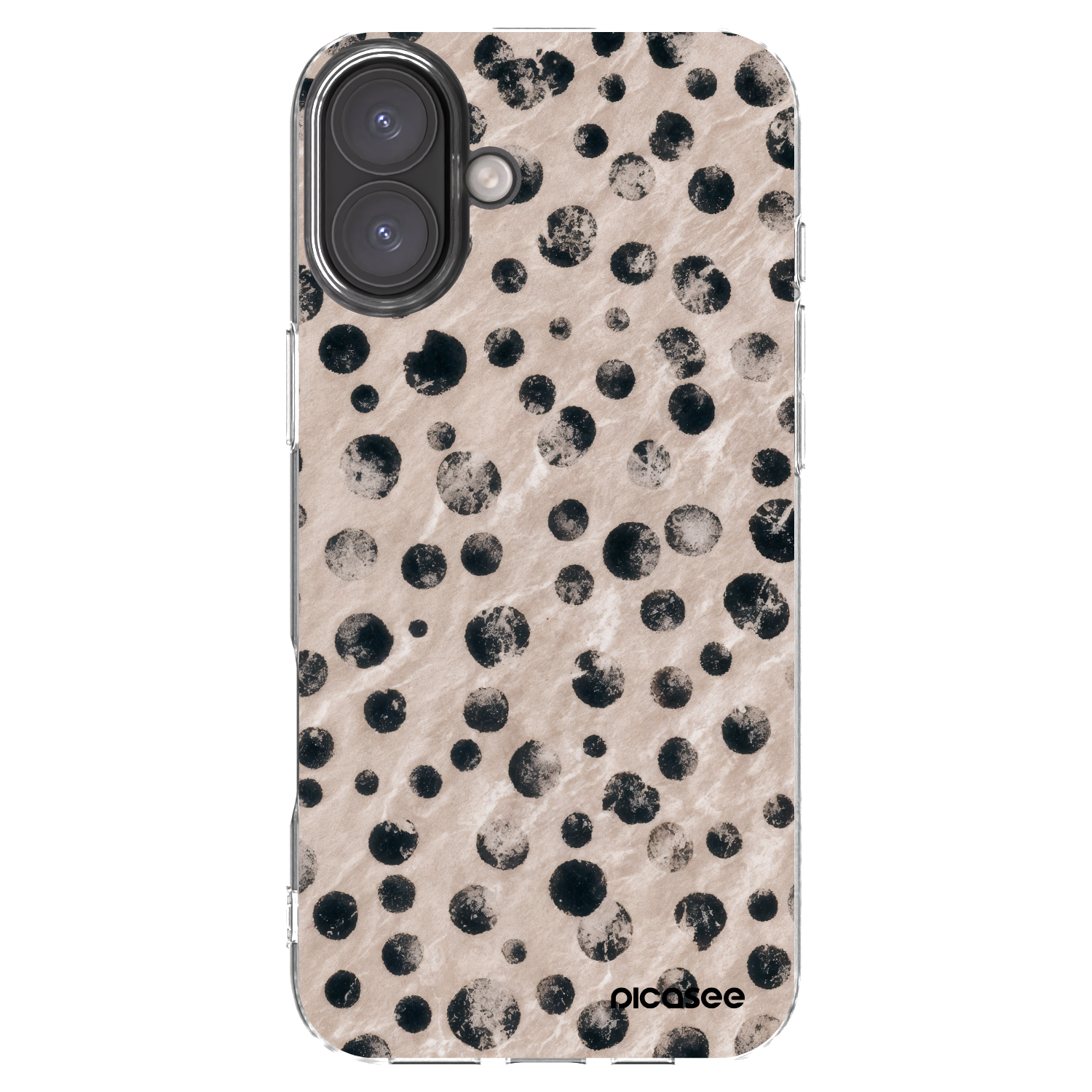 Picasee Apple iPhone 16 Plus Hülle - Transparentes Silikon - Inked