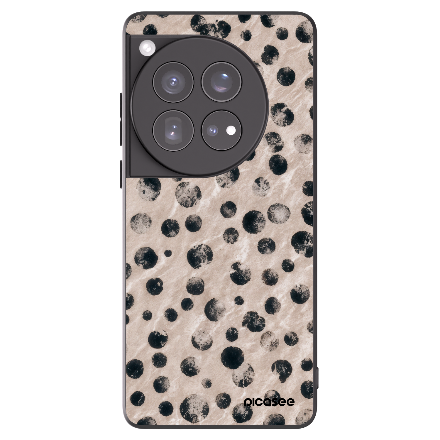 Picasee OnePlus 12 5G Hülle - Schwarzes Silikon - Inked