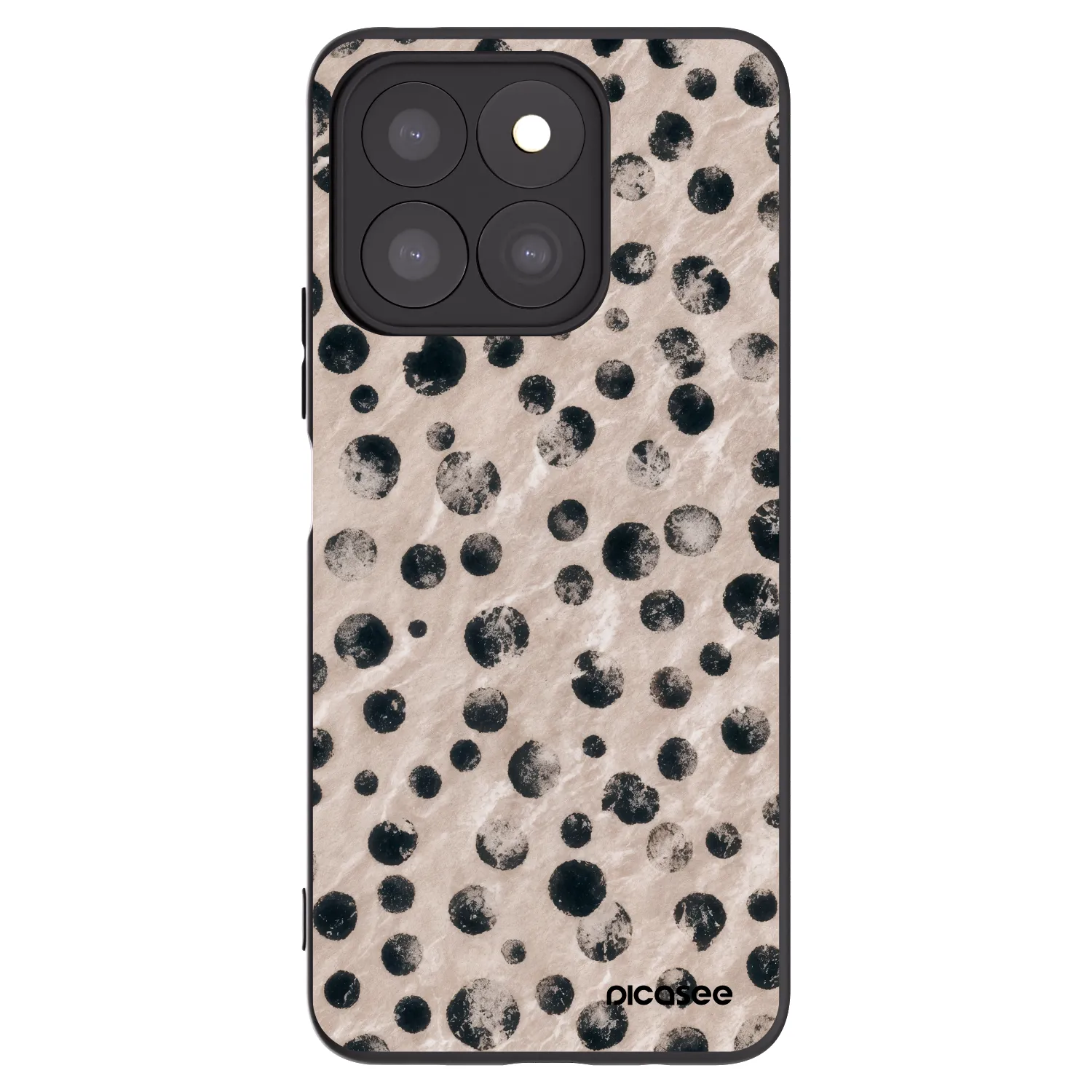 Picasee Honor X8c Hülle - Schwarzes Silikon - Inked