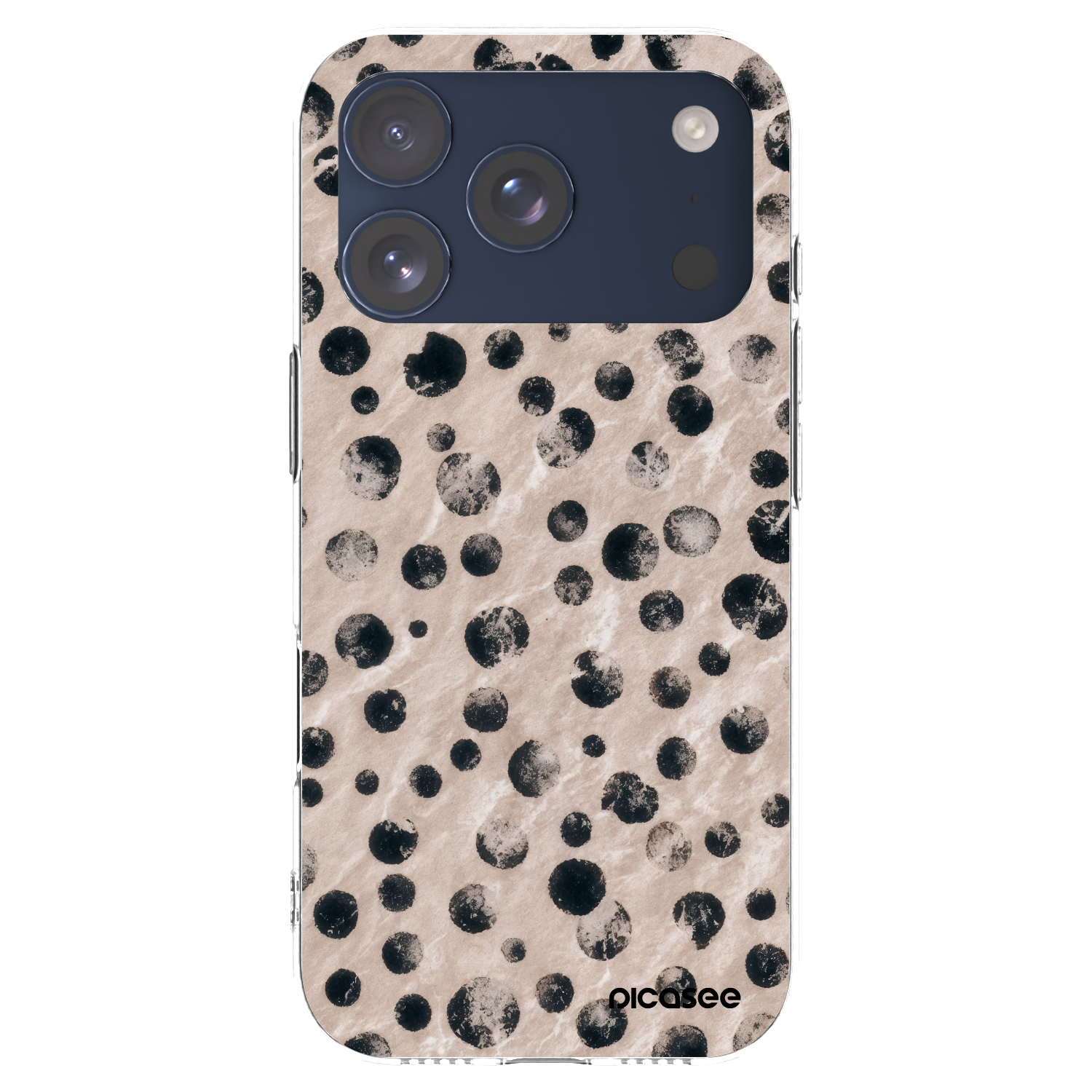Picasee Apple iPhone 17 Pro Hülle - Transparentes Silikon - Inked