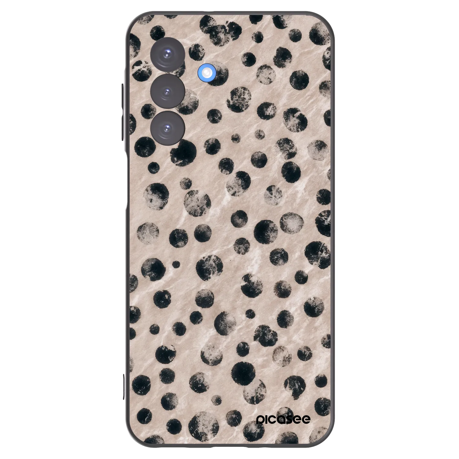 Picasee Samsung Galaxy A17 5G Hülle - Schwarzes Silikon - Inked