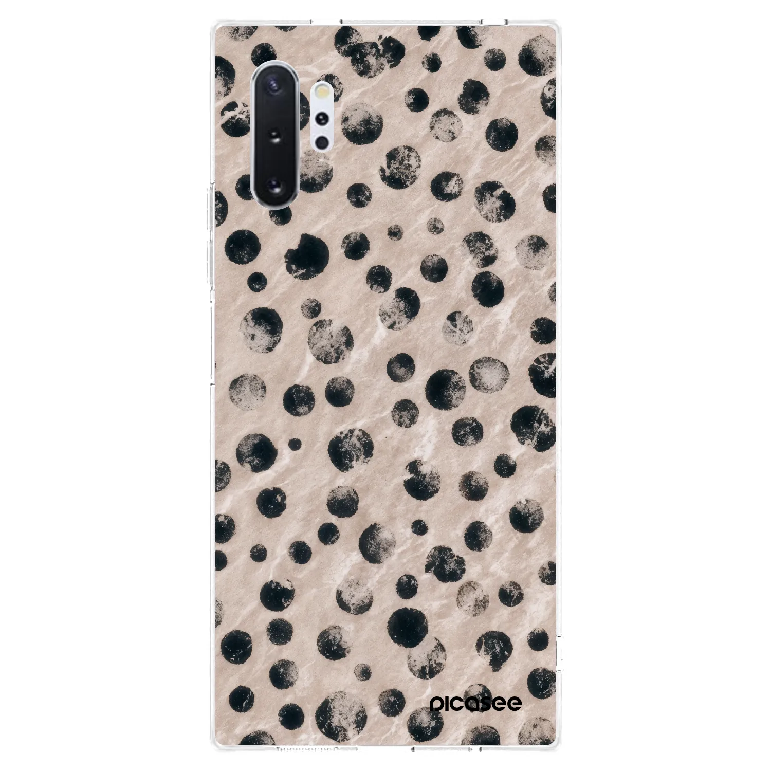 Picasee Samsung Galaxy Note 10+ N975F Hülle - Transparentes Silikon - Inked