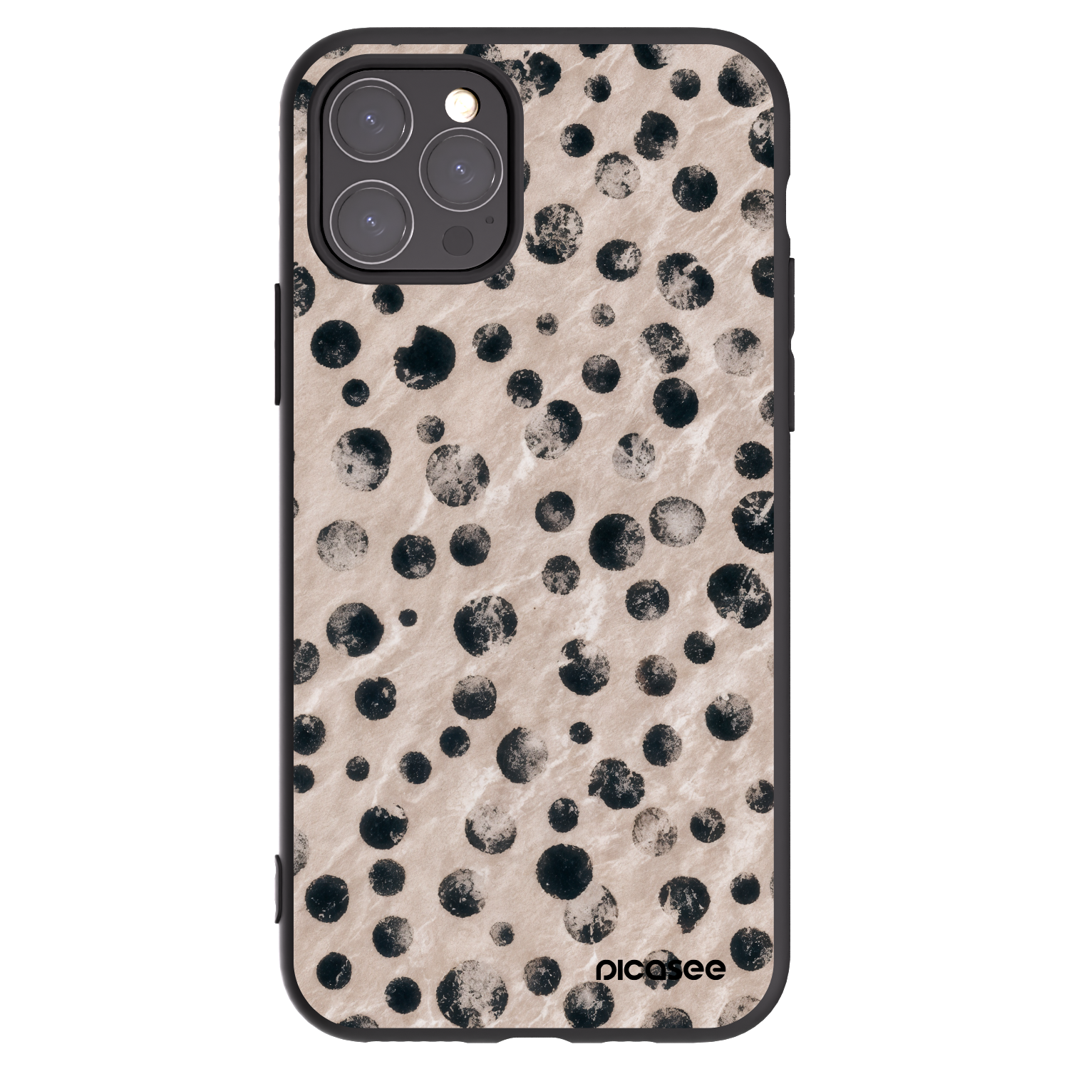 Picasee Apple iPhone 11 Pro Hülle - Schwarzes Silikon - Inked