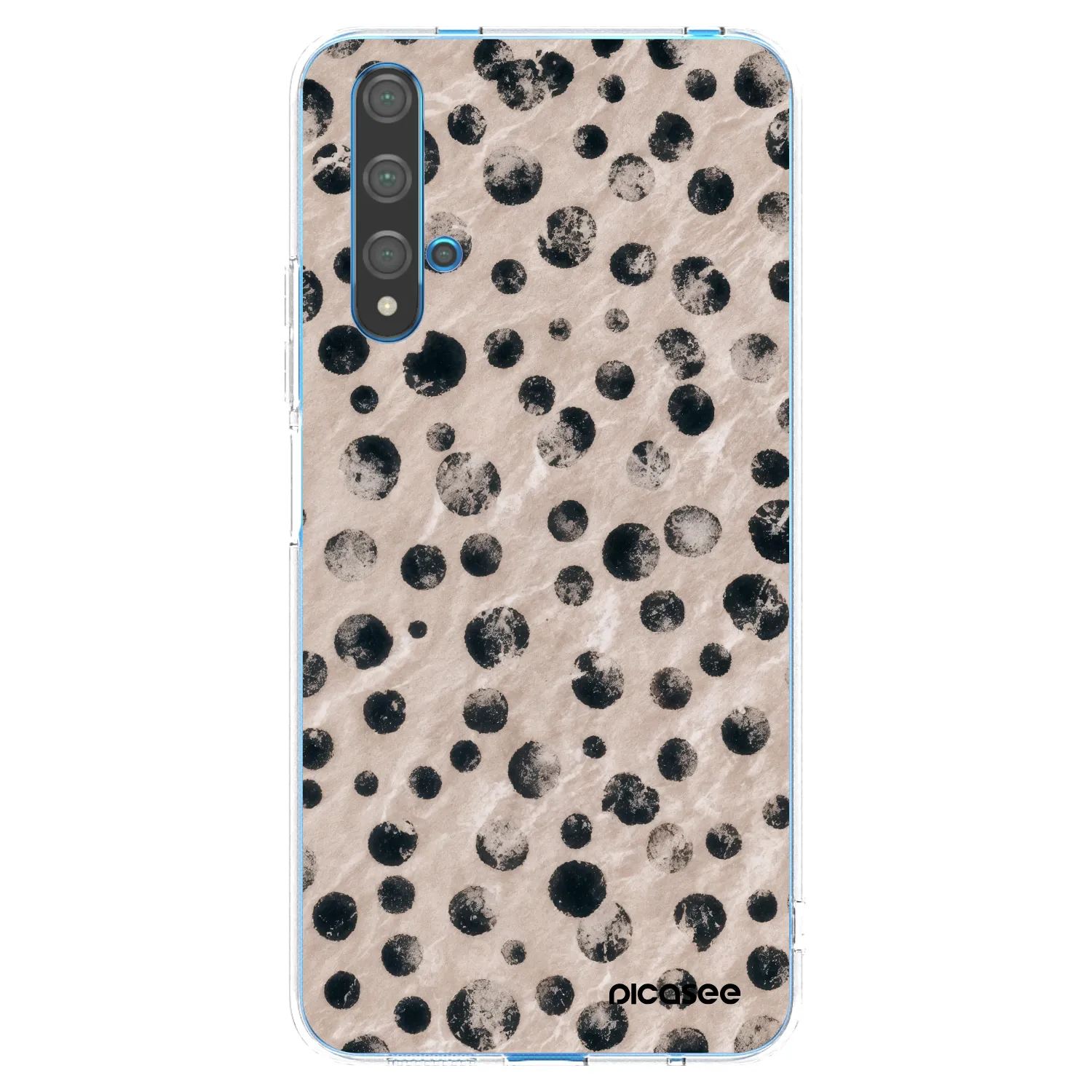 Picasee Huawei Nova 5T Hülle - Transparentes Silikon - Inked