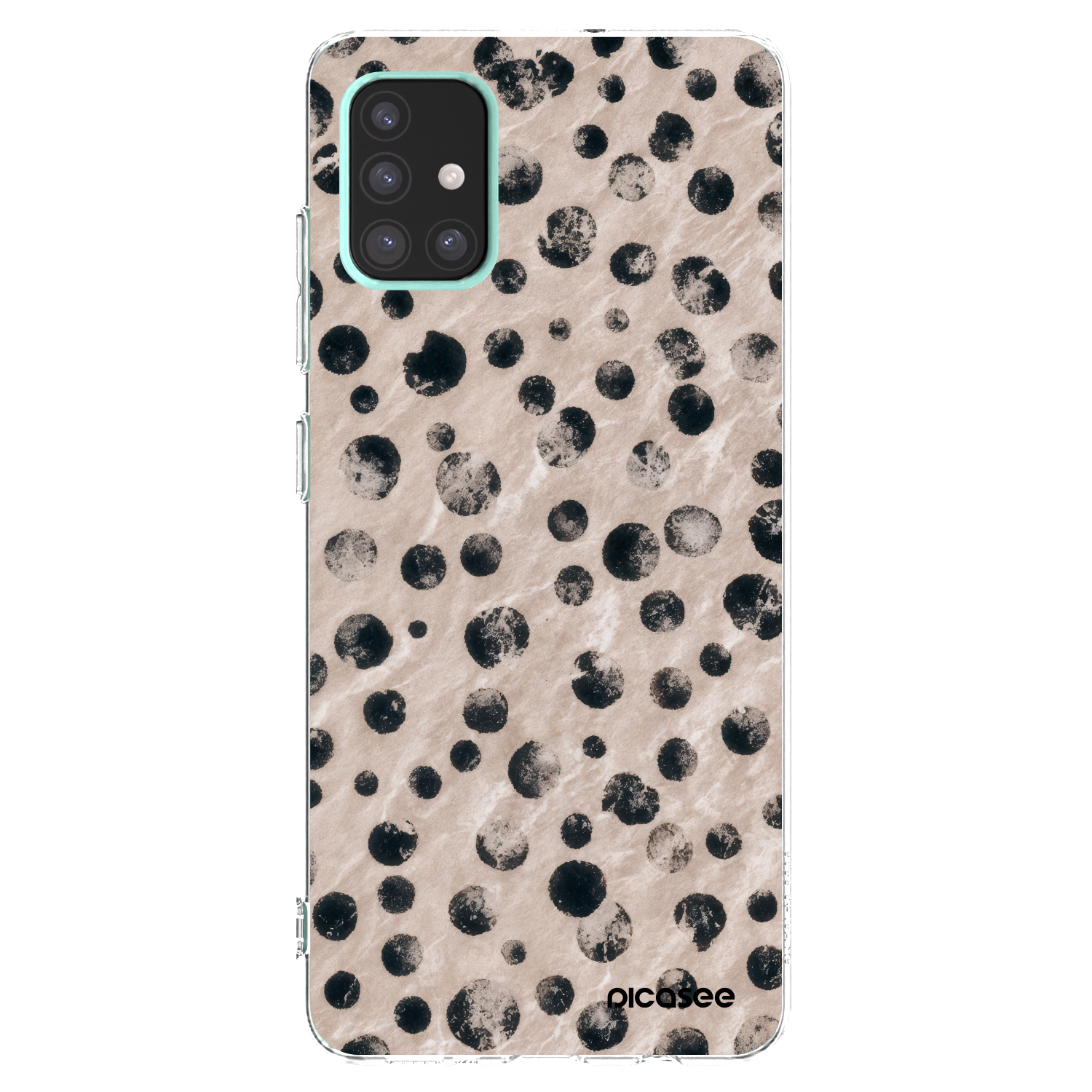 Picasee Samsung Galaxy A51 A515F Hülle - Transparentes Silikon - Inked