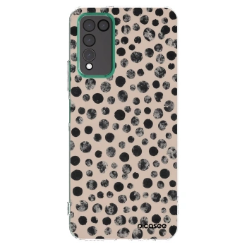 Picasee Honor 10X Lite Hülle - Transparentes Silikon - Dots