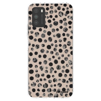 Picasee Xiaomi Poco M3 Hülle - Transparentes Silikon - Dots