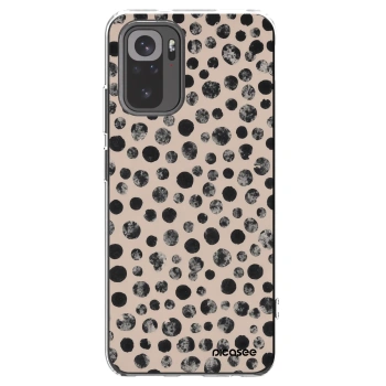 Picasee Xiaomi Redmi Note 10 Hülle - Transparentes Silikon - Dots
