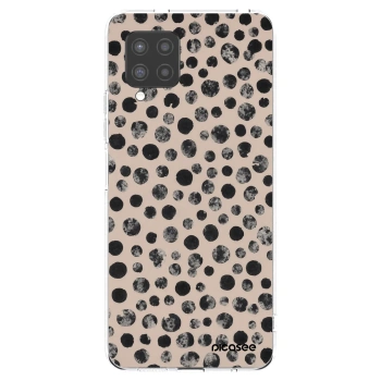 Picasee Samsung Galaxy A42 A426B Hülle - Transparentes Silikon - Dots