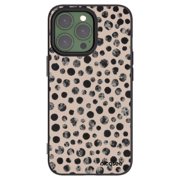 Picasee Apple iPhone 13 Pro Hülle - Schwarzes Silikon - Dots