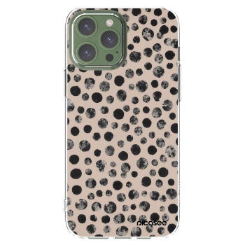 Picasee Apple iPhone 13 Pro Max Hülle - Transparentes Silikon - Dots