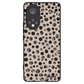 Picasee Huawei Nova 9 Hülle - Schwarzes Silikon - Dots