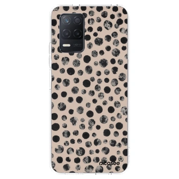Picasee Realme 8 5G Hülle - Transparentes Silikon - Dots