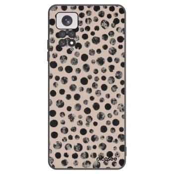 Picasee Xiaomi Redmi Note 11 Hülle - Schwarzes Silikon - Dots