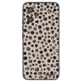 Picasee Realme 9 Pro 5G Hülle - Schwarzes Silikon - Dots