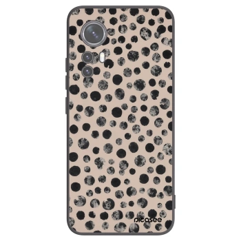 Picasee Xiaomi 12 Hülle - Schwarzes Silikon - Dots
