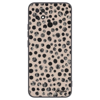Picasee Xiaomi Redmi 10C Hülle - Schwarzes Silikon - Dots