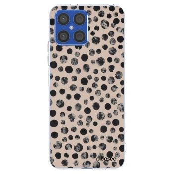 Picasee Honor X8 4G Hülle - Transparentes Silikon - Dots