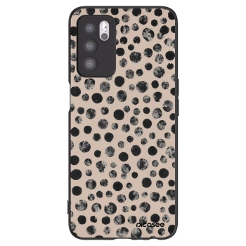Picasee OPPO A16s Hülle - Schwarzes Silikon - Dots