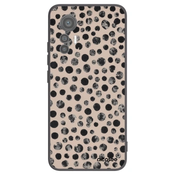 Picasee Xiaomi 12 Lite Hülle - Schwarzes Silikon - Dots