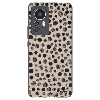 Picasee Xiaomi 12T Pro Hülle - Schwarzes Silikon - Dots