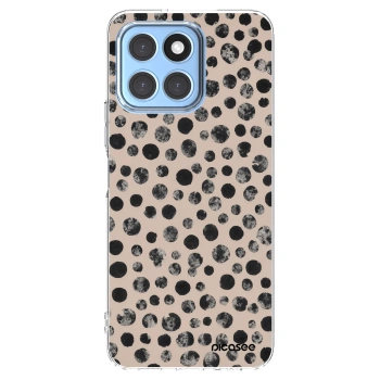 Picasee Honor X8 5G Hülle - Transparentes Silikon - Dots