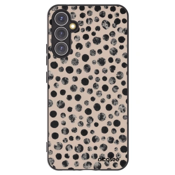 Picasee Samsung Galaxy A34 5G A346B Hülle - Schwarzes Silikon - Dots