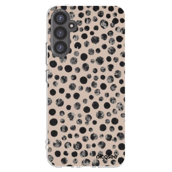 Picasee Samsung Galaxy A34 5G A346B Hülle - Transparentes Silikon - Dots