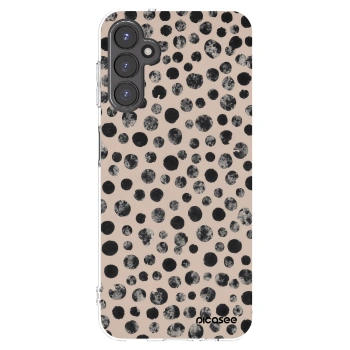 Picasee Samsung Galaxy A14 4G A145R Hülle - Transparentes Silikon - Dots