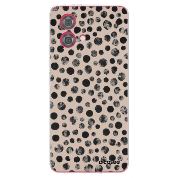 Picasee Motorola Moto G84 5G Hülle - Transparentes Silikon - Dots