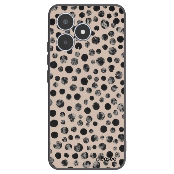 Picasee Realme C53 Hülle - Schwarzes Silikon - Dots