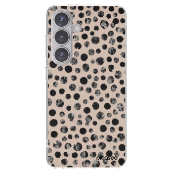 Picasee Samsung Galaxy S24 S921B 5G Hülle - Transparentes Silikon - Dots