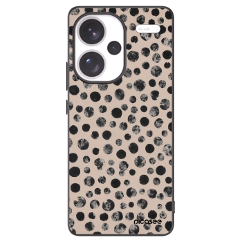 Picasee Xiaomi Redmi Note 13 Pro+ 5G Hülle - Schwarzes Silikon - Dots