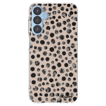 Picasee Samsung Galaxy A15 A156B 5G Hülle - Transparentes Silikon - Dots