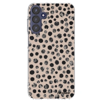 Picasee Samsung Galaxy A15 A155F 4G Hülle - Transparentes Silikon - Dots