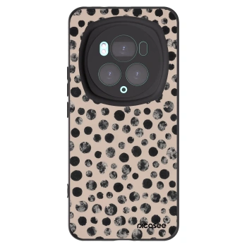 Picasee Honor Magic6 Pro Hülle - Schwarzes Silikon - Dots