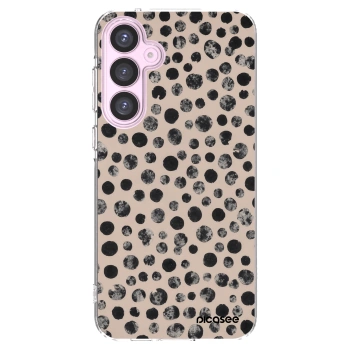 Picasee Samsung Galaxy A55 5G A556B Hülle - Transparentes Silikon - Dots