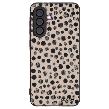 Picasee Samsung Galaxy A56 5G A566B Hülle - Schwarzes Silikon - Dots