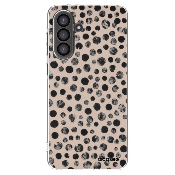 Picasee Samsung Galaxy A36 5G Hülle - Transparentes Silikon - Dots