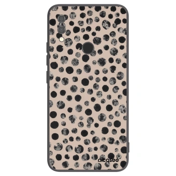 Picasee Xiaomi Redmi Note 7 Hülle - Schwarzes Silikon - Dots
