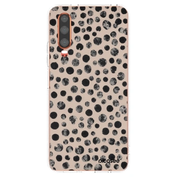 Picasee Huawei P30 Hülle - Transparentes Silikon - Dots